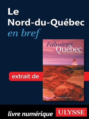 cover image of Le Nord-du-Québec en bref